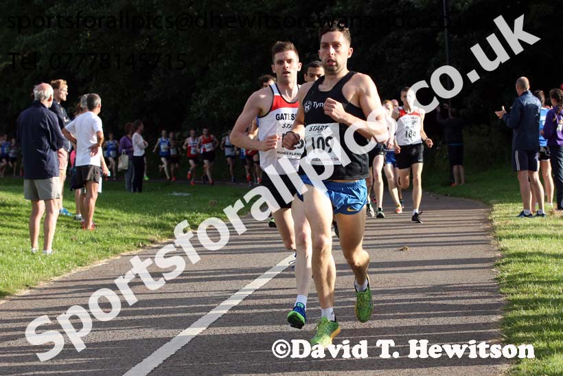 Senior mens Sunderland 5k Road Race. Photo: David T. Hewitson/Sports for All Pics
